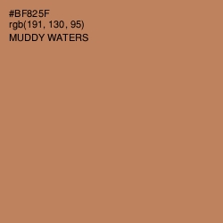 #BF825F - Muddy Waters Color Image